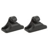 2PCS Sun Visor Mount Bracket Clip 94473143900 Black Compact Structure