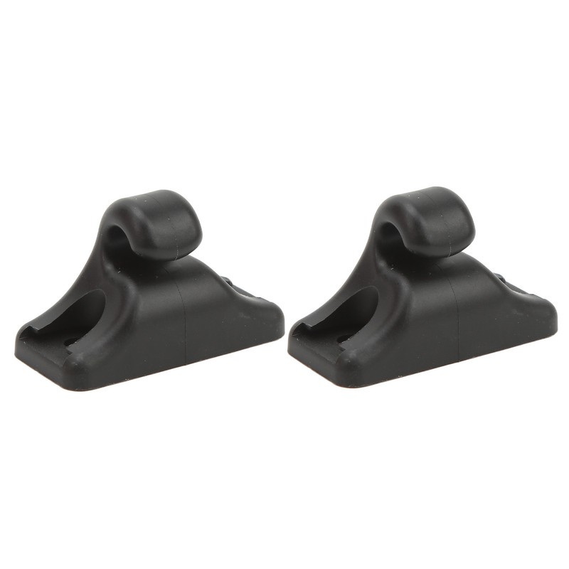 2PCS Sun Visor Mount Bracket Clip 94473143900 Black Compact Structure
