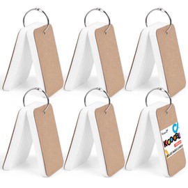 Koogel 300PCS White Ruled Index Cards, Ruled Index Cards 3.5" x 2.2" Lined Flash Cards Note Cards Study Cards Flashcards Notecards for Studying