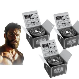 Kit Tratamiento 3 Meses para Barba Escasa y con Huecos  Blsamo de Crecimiento con 20 Bergamota  Estimulador que Rellena Zonas, Engrosa el Vello...    