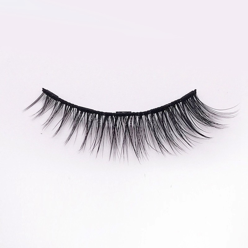 20pcs Magnetic 3D False Eyelashes Reusable Fluffy Magnetic Artficial Lashes