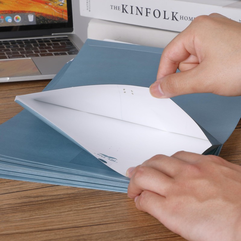 Mr. Pen- Clasp Envelopes, 18 Pack, 9" x 12", Blue,