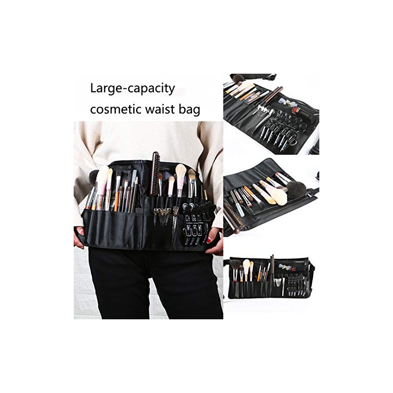 ONEGenug Makeup Brush Bag,Makeup Artist Tool Storage Bag Cosmetic Brush