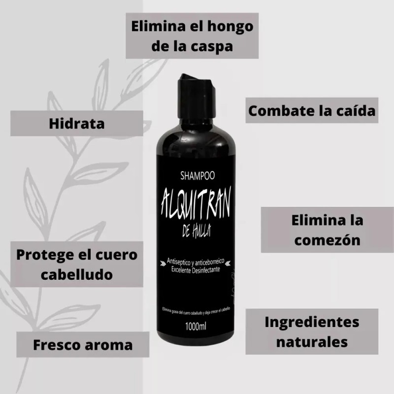 Shampoo Alquitrán D Hulla Control Psoriasis Caspa 1 Litro