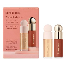 Set Iluminador 2.5 Ml + Blush Dewy Rare Beauty Mini 3.2 Ml Dewy