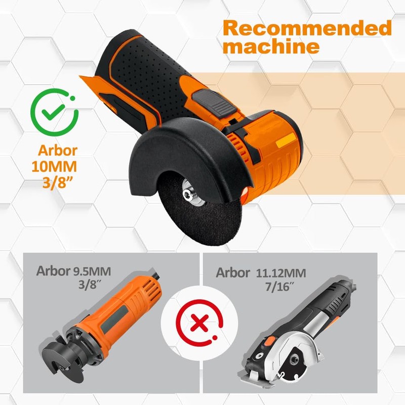 Diamond Tile Cutting Dics - BGTEC 3PCS Ceramic Tile Saw