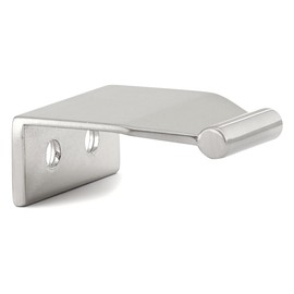 Richelieu Hardware BP386216195 5/8 in (16 mm) Center-to-Center, Contemporary Cabinet Edge Pull, Brushed Nickel