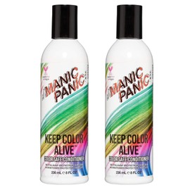 Manic Panic - Keep Color Alive Colour Safe Conditioner, Vegan Cruelty Free Conditioner, Colour Stays For Longer, Maintains Colour, 2 x 236 ml