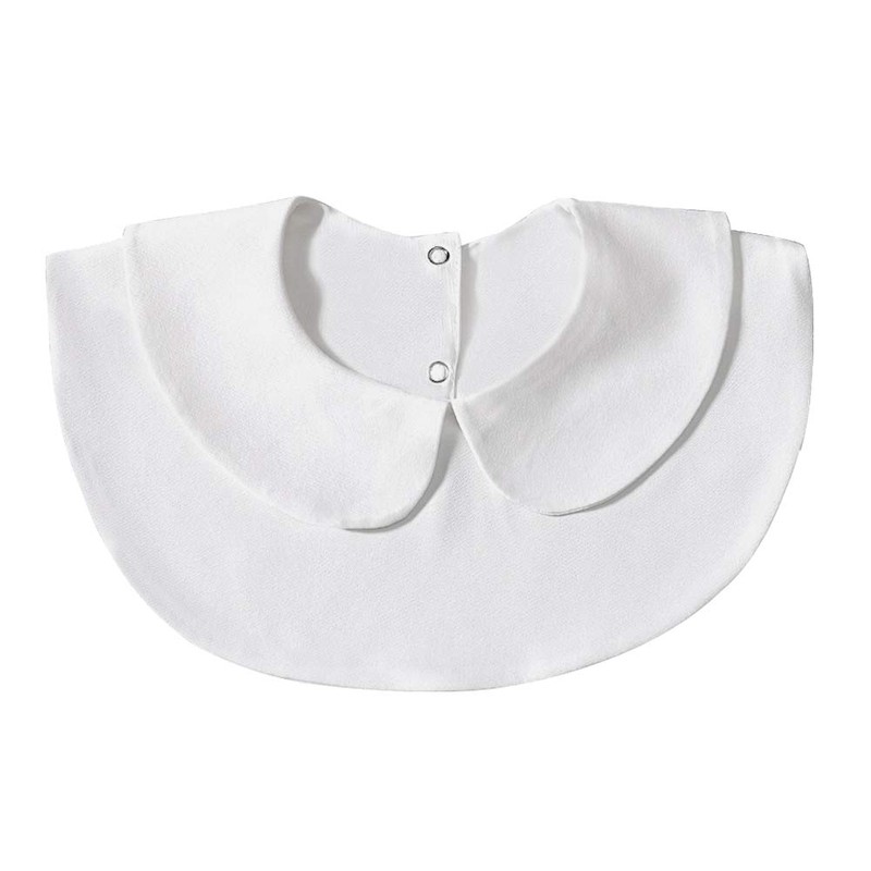 Joyci Girls Peter Pan Detachable Fake Collar Half Blouse Dickey