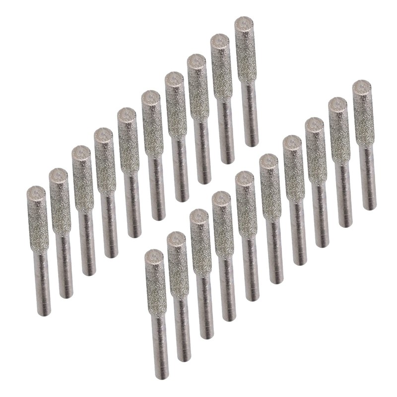 20 Pieces Chainsaw Sharpener Diamond, Chainsaw Sharpener Chainsaw Sharpener Chain