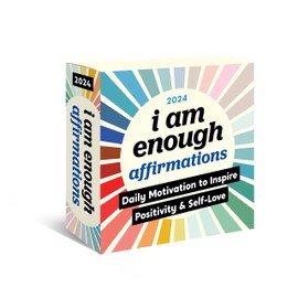 2024 I Am Enough Affirmations Boxed Calendar: Daily Motivation to Inspire Positivity and Self-Love