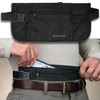 Maple Leaf Travel - Double Pocket Money Belt - Black