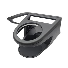 Tsuchiya Yac Car-Specific Products Subaru VN Series Levorg Dedicated Air Conditioner Drink Holder, Driver's Seat, Black/Silver SY-SB8