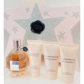 Viktor & Rolf Flower Bomb 4 Piece Gift Set New in box