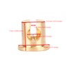 Topteng Universal Carburetor Throttle Cable End Joint Guide Nut fits