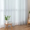 MIULEE 2 Panels Sheer Window Curtains Elegant Window Voile Panels/Drapes/Treatment
