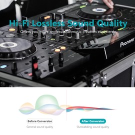 EMK RCA Splitter Adapter 2 Pack,RCA Male to 2 RCA Female Plug Audio/Video Splitter Adapters Gold-Plated Metal Connector for Home Theater, HDTV, Amplifiers, Hi-Fi Systems