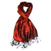 Lorenzo Cana Luxury Pashmina Scarf Jacquard Woven 100% Silk 70