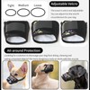 HEELE Dog Muzzle, Soft Nylon Breathable Muzzle with Vivid Prints