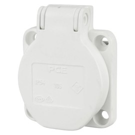Flush-Mounted Socket IP54 50 x 50 mm Pack of 4