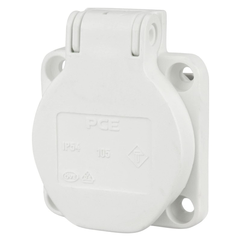 Flush-Mounted Socket IP54 50 x 50 mm Pack of 4
