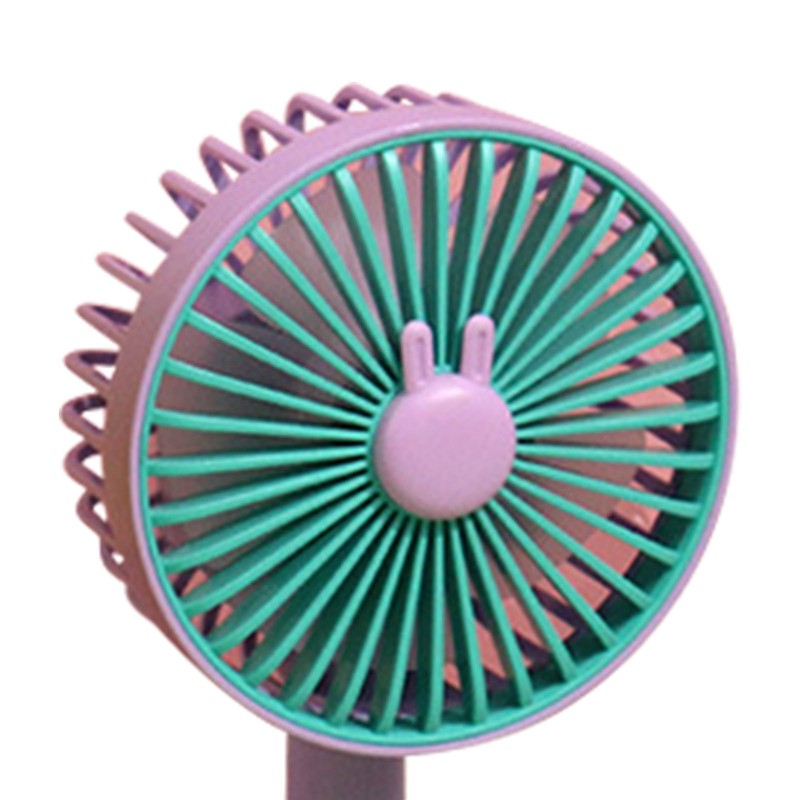 Mini Clip On Fan ABS Foldable USB Rechargeable Noiseless Small