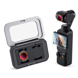 K&F CONCEPT Variable ND32-512 Filter Compatible with DJI Osmo Pocket 3, K-Series Magnetic 5-9 Limited Stops Adjustable ND Filter, Action Camera Accessories, Multi-Coated HD Optical Glass