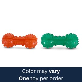 AMERICAN KENNEL CLUB AKC 2-Pack TPR Treat Toys – Vanilla Scented Bone & Ball Set for Dogs, Dental Support & Stuffing Fun