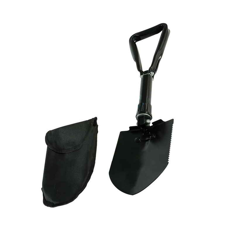 Dapetz ® 580mm Folding Shovel - Travel, Camping, Car, Snow
