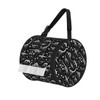Groamaup Dinosaur Skeleton Cylinder Tissue Holder, Hanging Toilet Paper Case