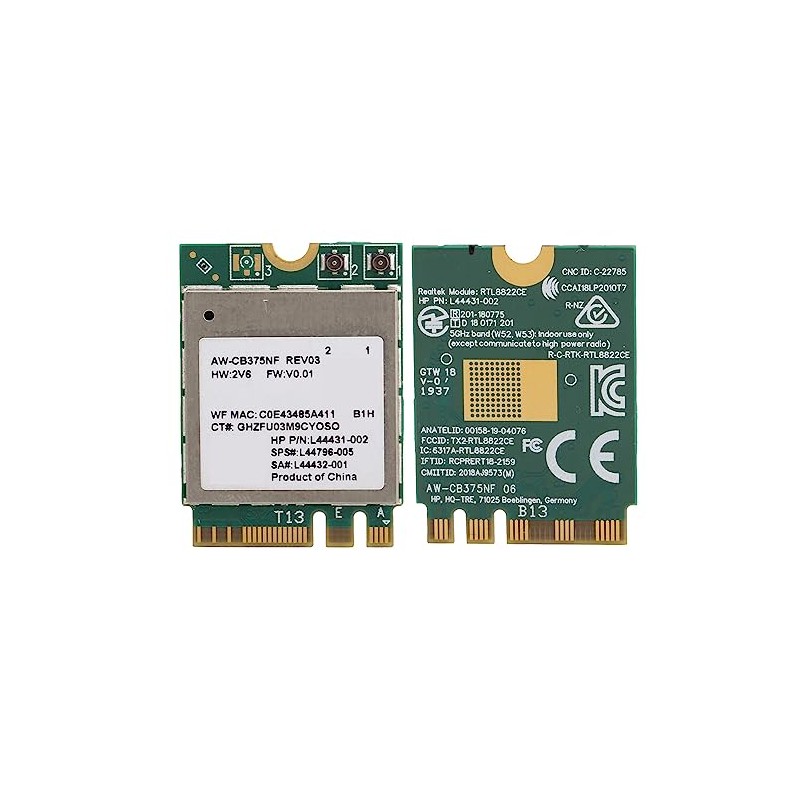 Estink Módulo WiFi RTL8822CE, Tarjeta de Red para PC