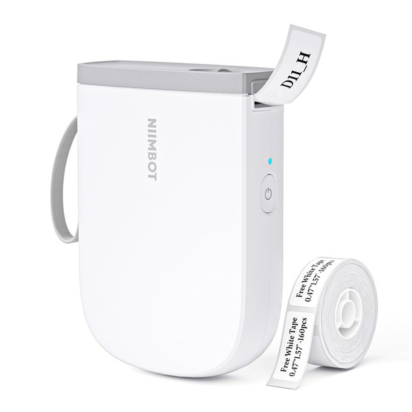 NIIMBOT NIIMBOT Label Maker with Tape D11 0.5 Inch Bluetooth