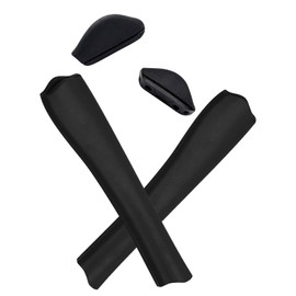 Mryok Replacement Earsocks Nosepiece for Oakley Pit Bull OO9127 / Pit Bull Asian Fit OO9161 Sunglass - Black