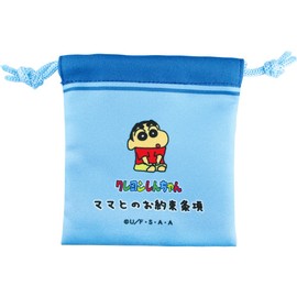 Tees Factory KS-5530177 Mini Drawstring Bag, Mom Promise, 11 Patterns, Sold Individually, Crayon Shin-chan, Approx. 4.3 x 3.9 inches (11 x 10 cm)
