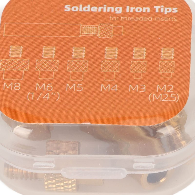 Solder Tips, Durable M2 M2.5 M3 M4 M5 M6 1/4