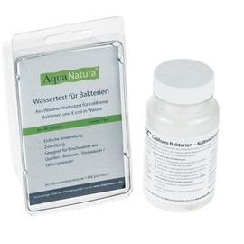 AquaNatura Water Test for Coliform Bacteria with E.coli Check (1 Test)