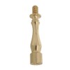 B&P Lamp® 2" Turned Brass Risers, Unfinished
