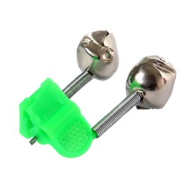 100Pcs Fishing Rod Bite Alarms, Tackle Loud Dual Alert Bells Fishing Rod Bite Alarm Bell, Special Double Bell the Signal is Crisp and Loud, Accurate
