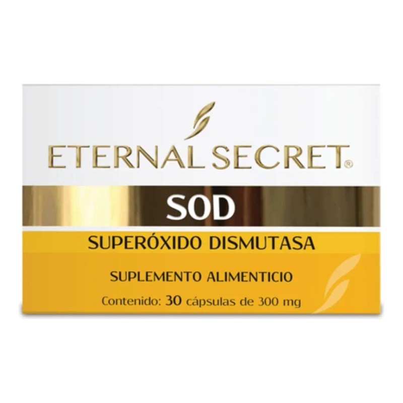 Sod Superóxido Dismutasa Pack 2 Cajas Eternal Secret