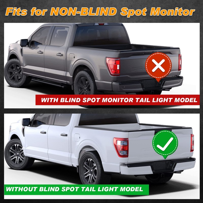 Nakuuly Tail Light Compatible With 2021 2022 2023 2024 Ford
