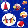 Yoption - Disfraz de payaso para perro, Halloween, Navidad, divertida