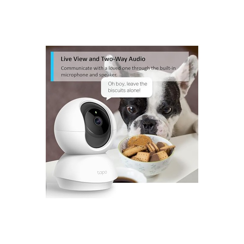 Tapo Tapo C210 2K 3MP Pan/Tilt Indoor Camera House Security