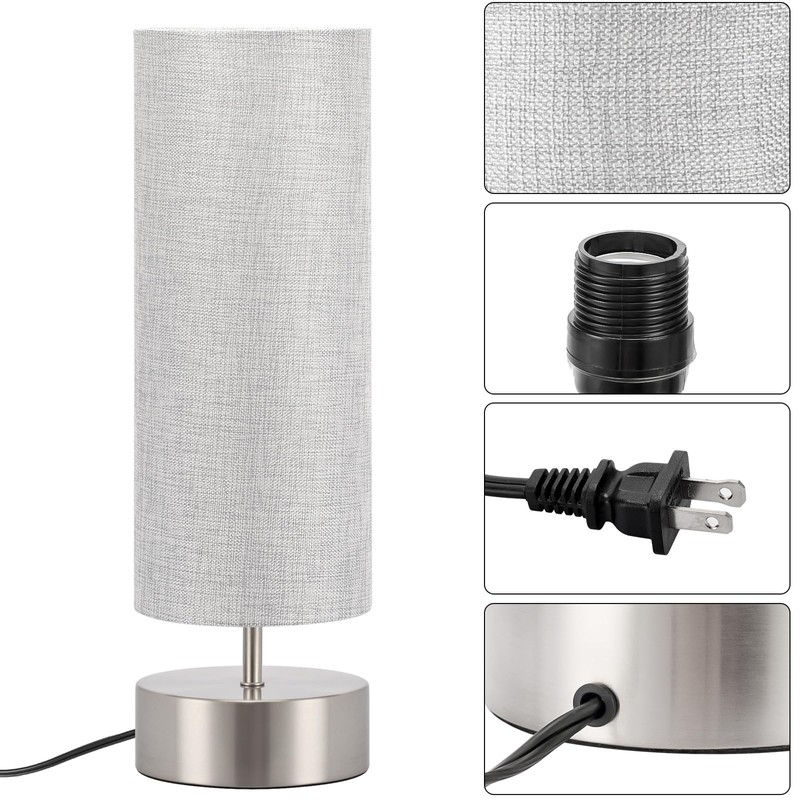 Bedside Touch Lamp, 3 Way Touch Control Table Lamp with