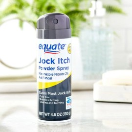 EQUATE [2 Pack] Equate Powder Spray for Jock Itch Relief 4.6 Oz