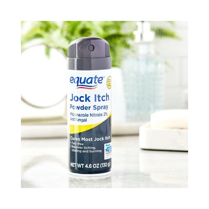 EQUATE [2 Pack] Equate Powder Spray for Jock Itch Relief