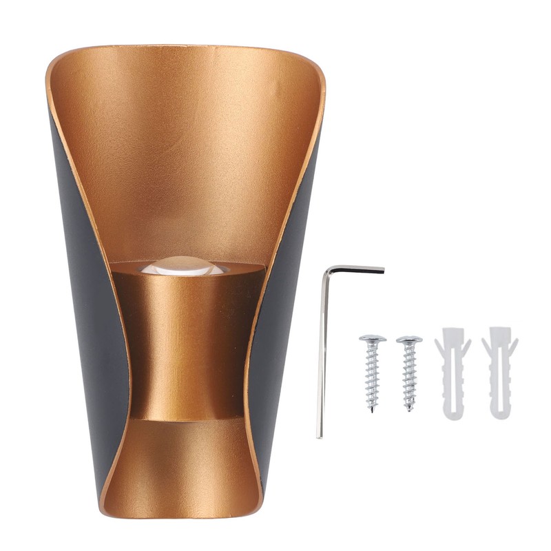 LED Wall Sconce Aluminum Waterproof Modern Wall Light for Outdoor