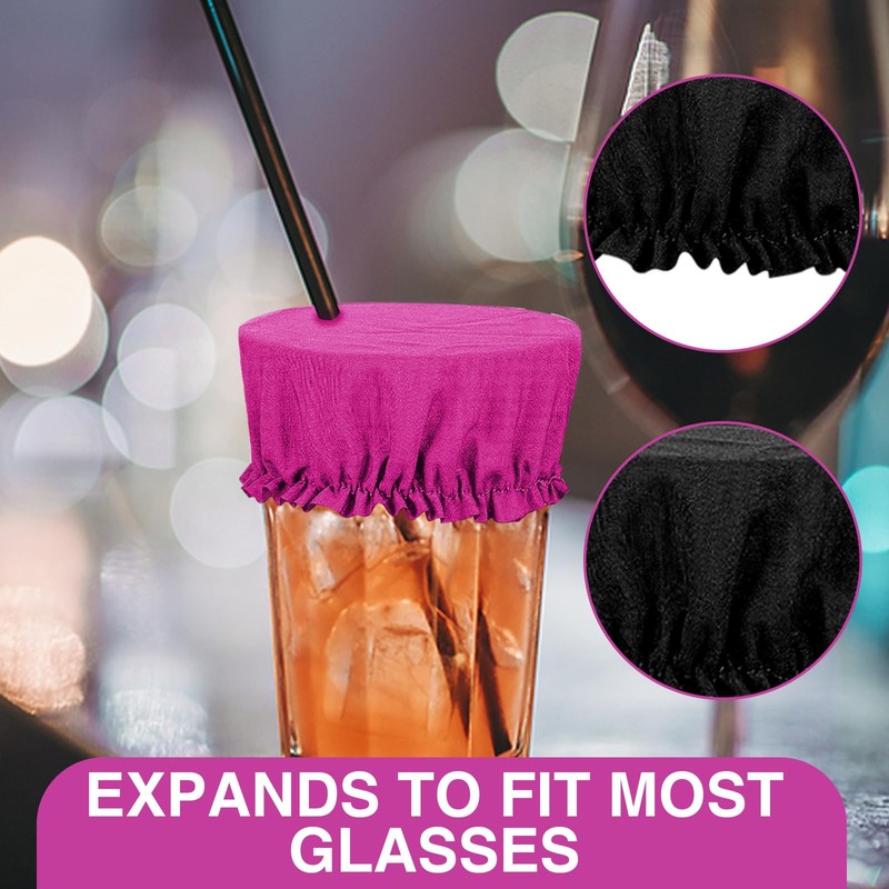 Xumann 15 Pcs Drink Covers Anti Spike, Cup Drinks Spiking