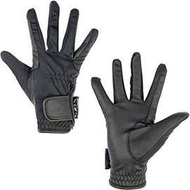 HKM Softshell Riding Gloves Black XL