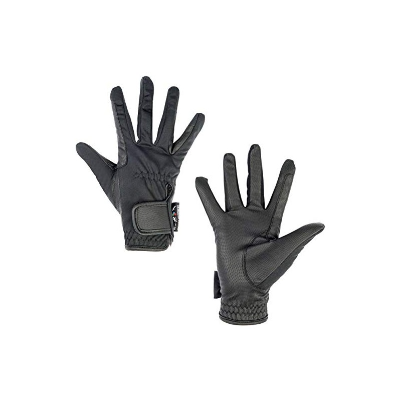 HKM Softshell Riding Gloves Black XL