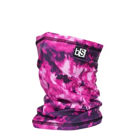 BLACKSTRAP Dual Layer Tube Versatile Neck Warmer Ski Mask, Maximum Warmth and Comfort, Adult Unisex, One Size Fits All, [Tie Dye Orchid]